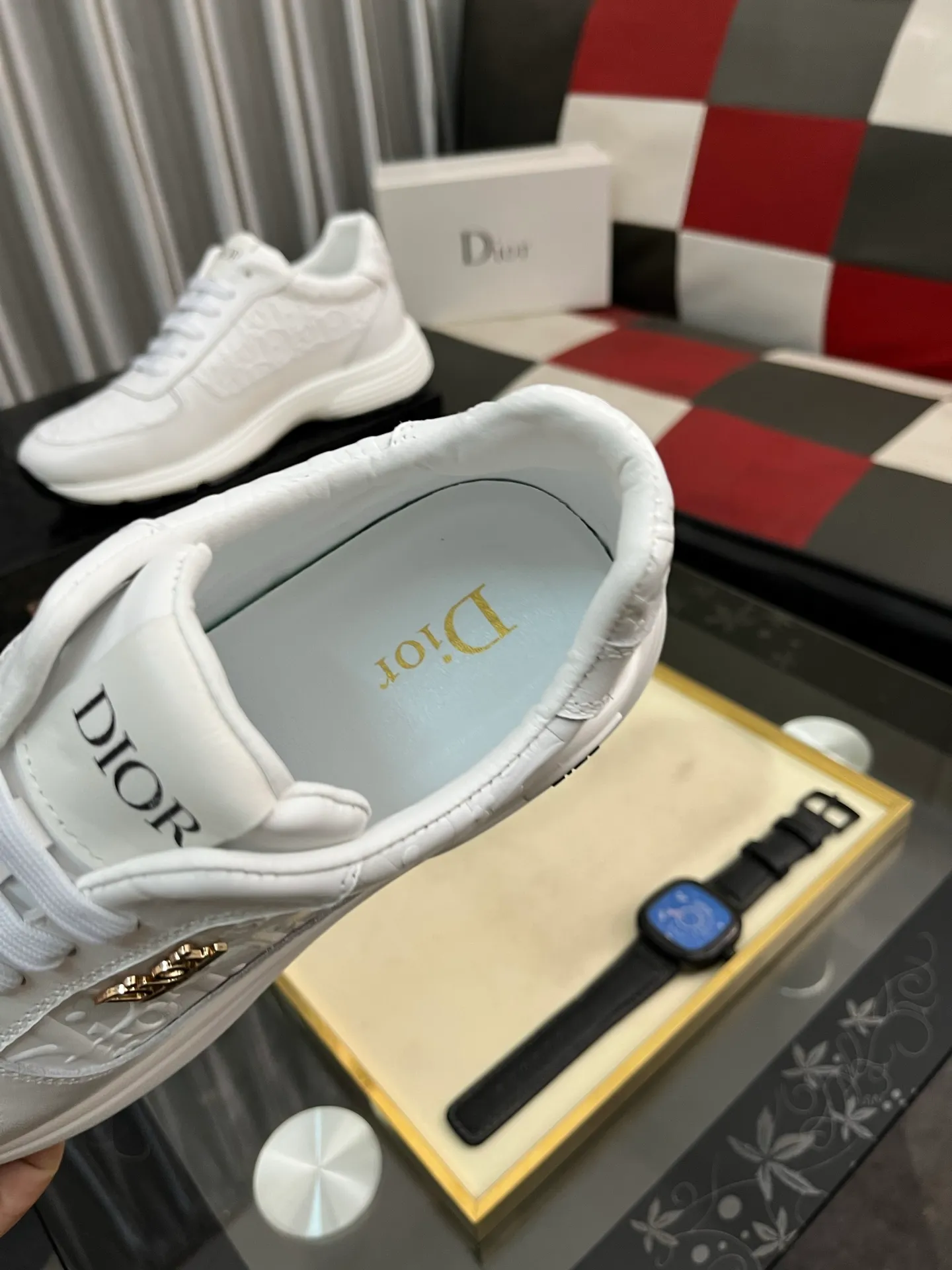 Men's Men's Shoes 💰440⌚️⌚️《DIOR*》The latest and most popular casual shoes, top brand [seduce] luxury~purchasing agent, top~quality. [Strong] The upper is made of imported breathable cowhide with woven material ➕ breathable sheepskin feet (•) and fine workmanship. Original stylish and stylish soft rubber wear-resistant and non-slip outsole, light and comfortable on the foot, size: 38-443️⃣colors available